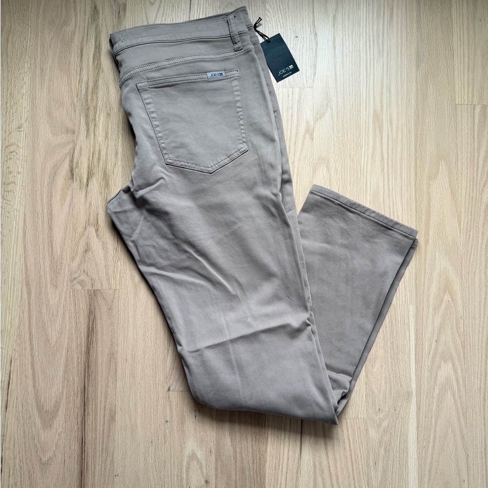 Beige slim fit Joe’s pants